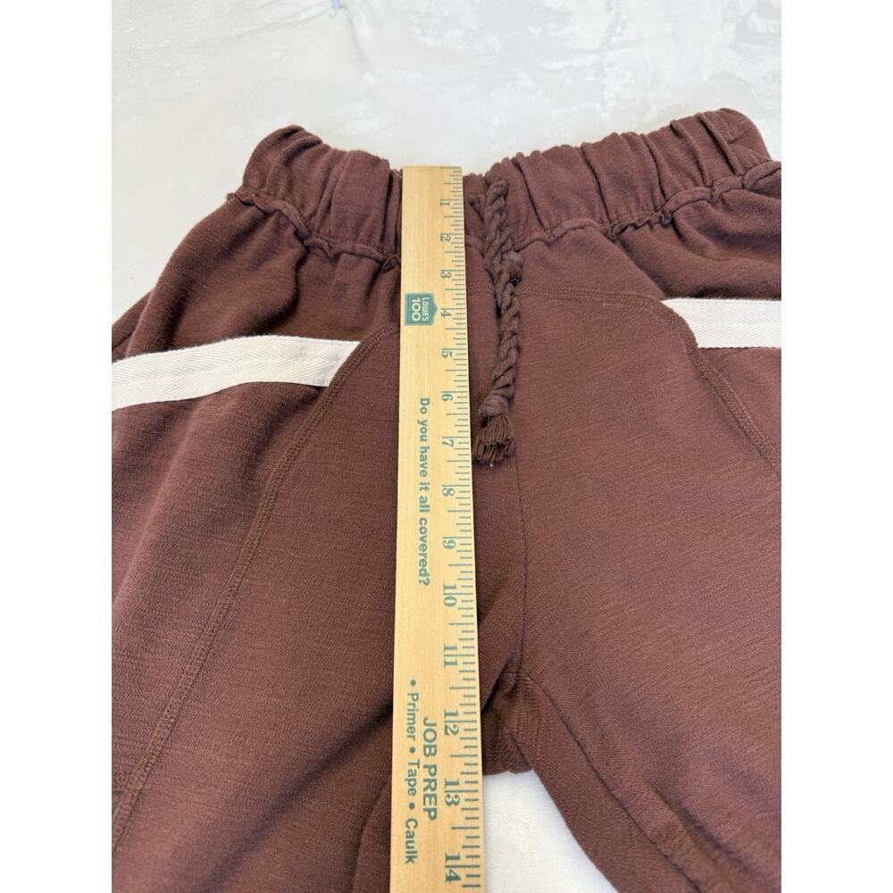 Free People Beach Pants Women’s Sz XS Brown Boho Wide Leg Drawstring - Picture 7 of 9